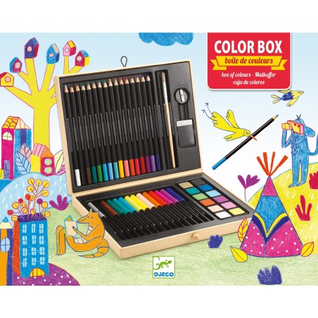 Les couleurs - Pour les grands - Boite de couleurs - Djeco
