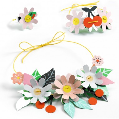 4 parures de bijoux à créer Gaité colorée - Do it Yourself - Djeco