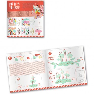 4 parures de bijoux à créer Gaité colorée - Do it Yourself - Djeco