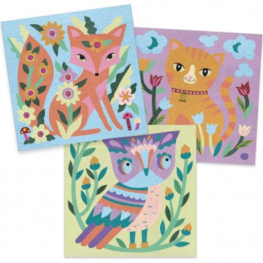 Sables colorés Garden lights - Activité créative enfant - Djeco