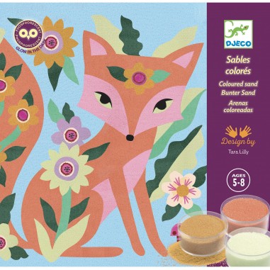 Sables colorés Garden lights - Activité créative enfant - Djeco