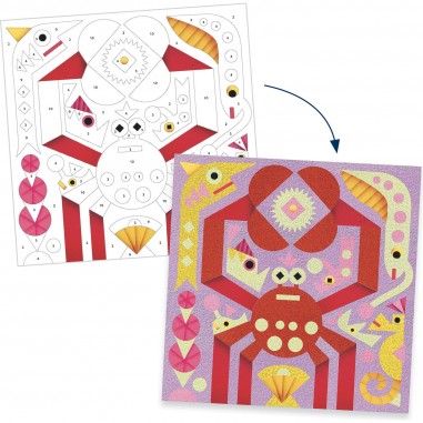 Sables colorés Sea lights - Activité créative enfant - Djeco