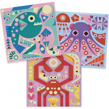 Sables colorés Sea lights - Activité créative enfant - Djeco