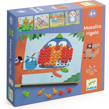 Mosaïco animo - jouet d'éveil et éducatif - Djeco