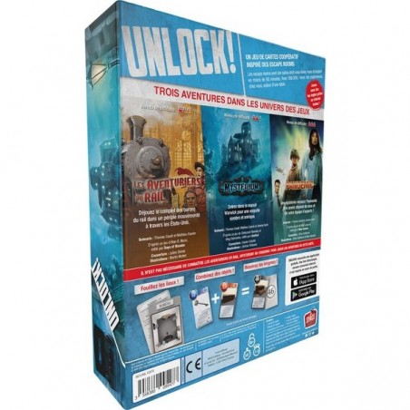 Unlock! Game Adventures - jeu coopératif Space cowboys - Asmodee