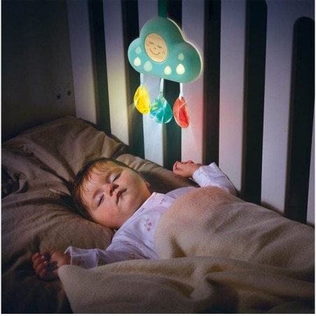 Veilleuse bébé - Nuage lumineux et musical - Hape Toys
