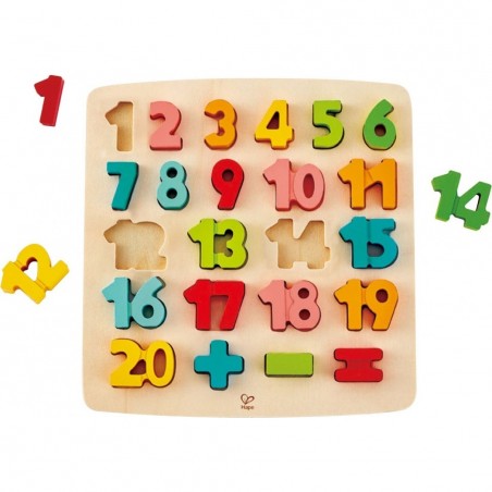 Puzzle éducatif de nombres - Apprendre à compter - Hape Toys