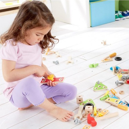 Boîte à Outils en Bois - Jouet Eveil - Hape Toys