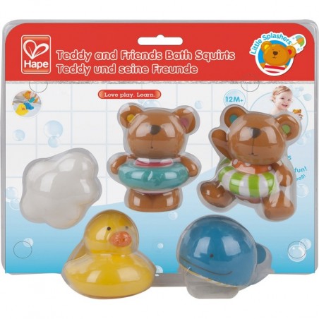 Jouets De Bain Teddy And Friends - Aspergeurs - Hape