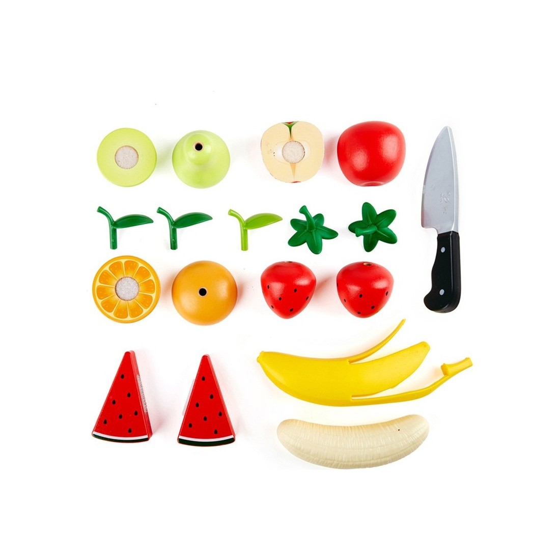 Gommettes enfants fruits fraise banane pomme