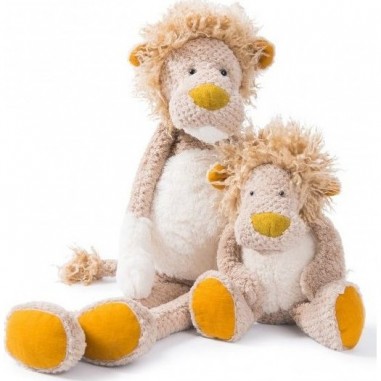 Peluche Grand Lion Les Baba Bou - Moulin Roty Peluche Grand Lion Les Baba Bou - Moulin Roty
