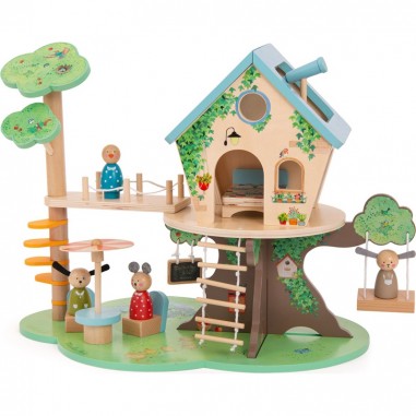 Cabane dans les arbres - La Grande Famille - Moulin Roty