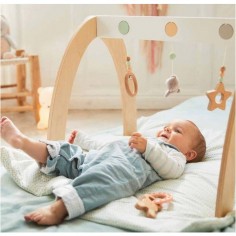 Tapis d'éveil bébé évolutif, pliable avec portique ou arche