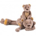 Grande Peluche Ours Les Baba Bou - Moulin Roty