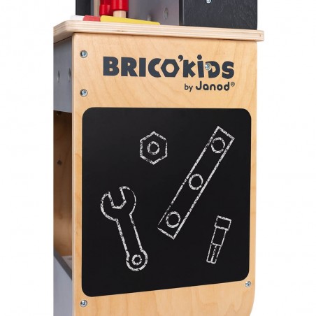 Etabli en bois enfant Reverso - Jouet de bricolage - Janod