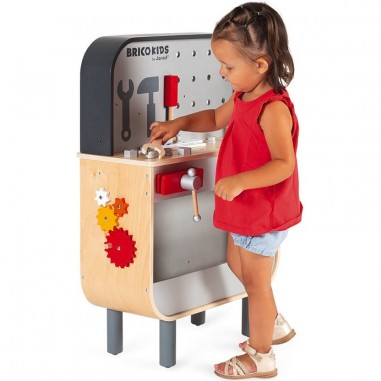 Etabli en bois enfant Reverso - Jouet de bricolage - Janod