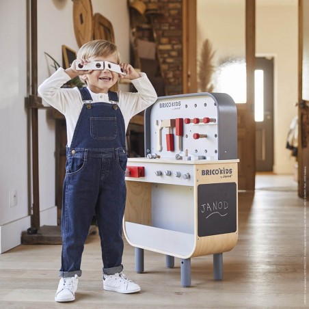Etabli en bois enfant Reverso - Jouet de bricolage - Janod