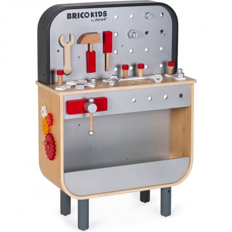 Etabli en bois enfant Reverso - Jouet de bricolage - Janod