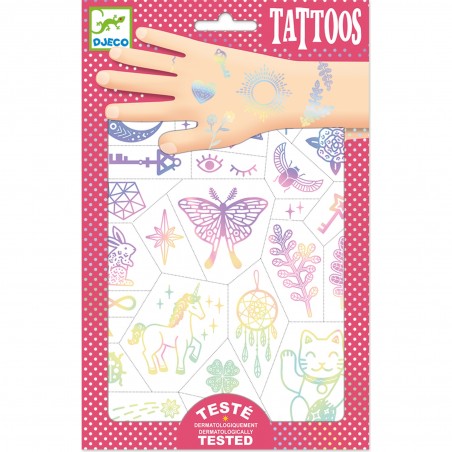Tatouages enfant Lucky Charms - Tattoos Originaux Enfants - Djeco