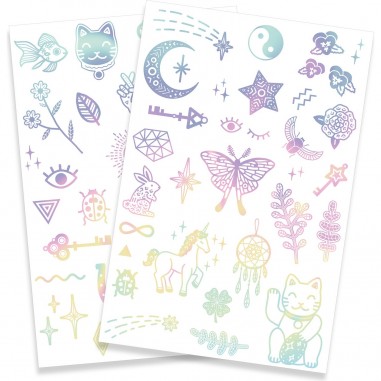 Tatouages enfant Lucky Charms - Tattoos Originaux Enfants - Djeco