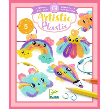 Porte clefs kawaï Artistic Plastic - Djeco