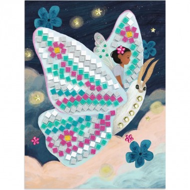 Collage Mosaïques Licornes - Le monde enchanté - Djeco