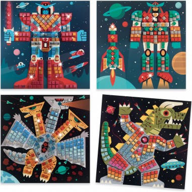 Mosaïques Coffret Space Battle - Djeco