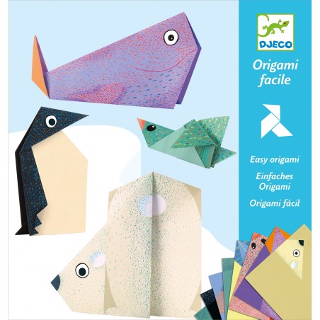 Origami : les animaux polaires - Djeco