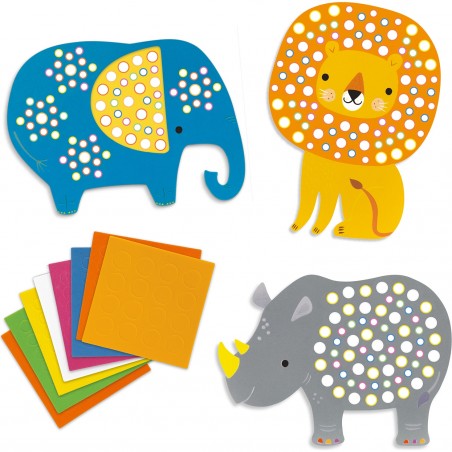Mosaïques Jungle Douce Enfant - Djeco