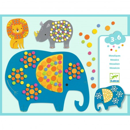 Mosaïques Jungle Douce Enfant - Djeco