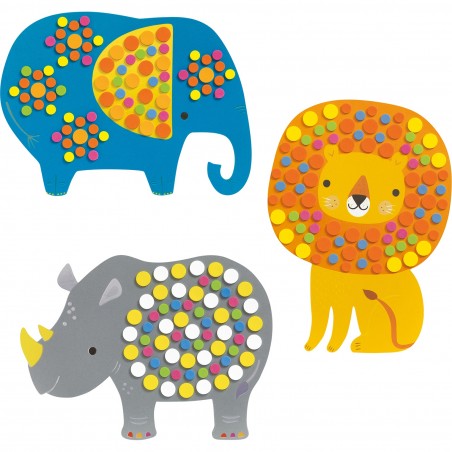 Mosaïques Jungle Douce Enfant - Djeco