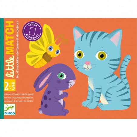 Jeu de cartes des tout-petits - Little Match - Djeco