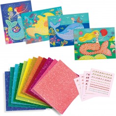 Mosaïques Le Chant des Sirènes Coffret Créatif - Djeco 2
