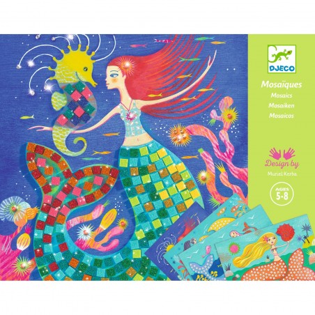 Mosaïques Le Chant des Sirènes Coffret Créatif - Djeco