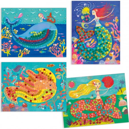 Mosaïques Le Chant des Sirènes Coffret Créatif - Djeco