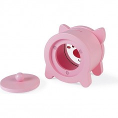 Tirelire Cochon - bois - Tirelires en bois - Juratoys 2