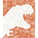 Kit Créatif - Mosaïques Mousse Géométriques Dinosaures - Janod