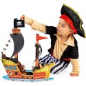 Bateau Pirates Story - carton et bois - Janod