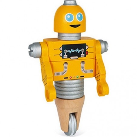Jeu de construction pour enfants - Robots en bois rétro à monter - Janod