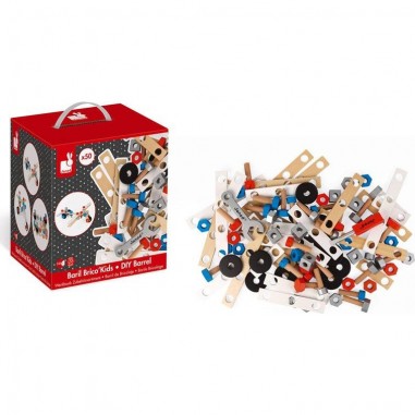 Baril brico'kids - Outils bois, bricolage et contruction enfant - Janod
