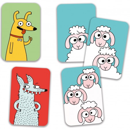 Jeu de carte Swip'Sheep - jeu de stratégie - Djeco