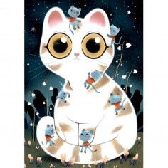 Wizzy Puzzle - Chats Câlins - 50 Pièces - Djeco 2