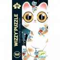 Wizzy Puzzle - Chats câlins - 50 pièces - Djeco