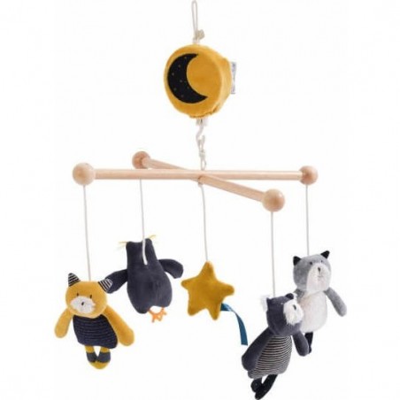 Mobile Musical Croisillon "Les Moustaches"