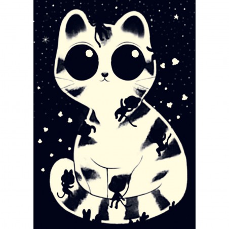 Wizzy Puzzle - Chats Câlins - 50 Pièces - Djeco