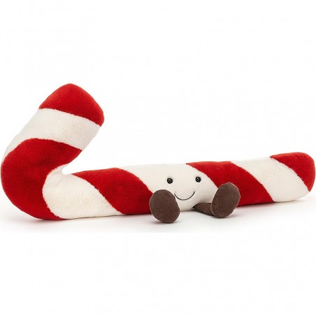 Amuseable Candy Cane Large - Dimensions : L : 6 cm x l : 23 cm x h : 13 cm - Jellycat