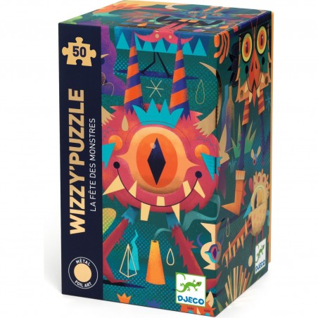 Wizzy Puzzle - La Fête des Monstres - 50 Pièces - Djeco