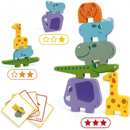 Jeu éducatif de construction - Ze Totanimo - Djeco