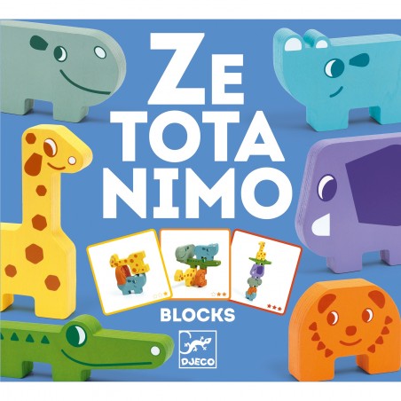 Jeu éducatif de construction - Ze Totanimo - Djeco