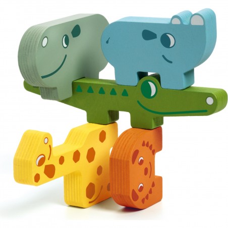 Jeu éducatif de construction - Ze Totanimo - Djeco